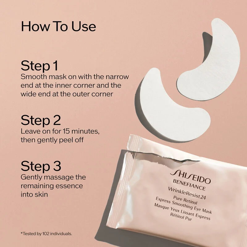 57-benefiance-wrinkleresist24-pure-retinol-express-smoothing-eye-mask-5.webp Benefiance WrinkleResist24 Pure Retinol Express Smoothing Eye Mask